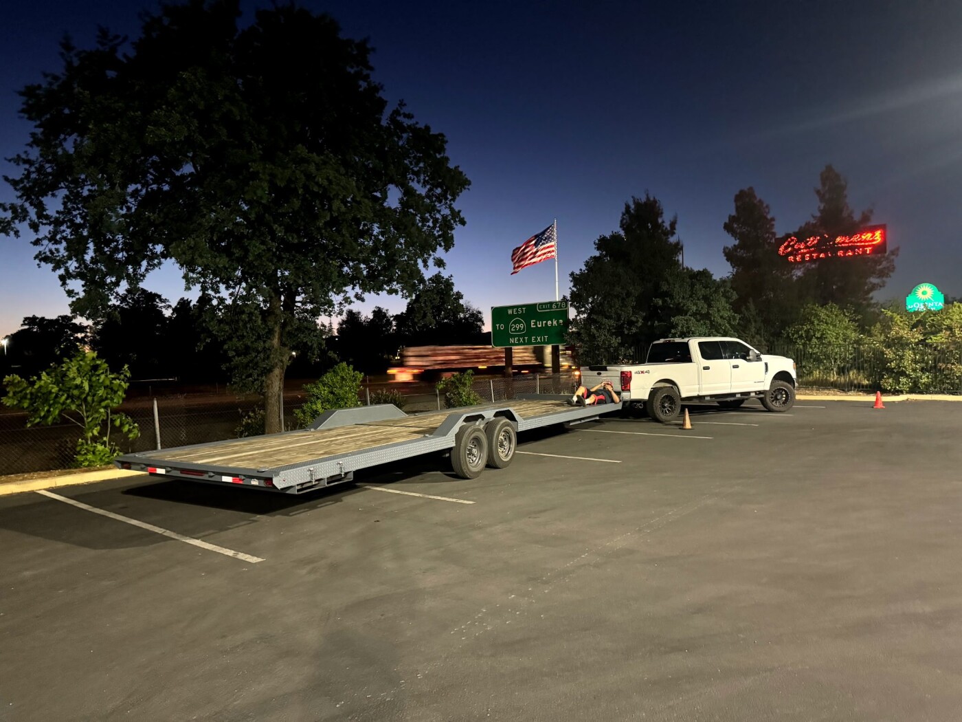 2023 Iron Panther 32ft Flatbed 2-Car Hauler - 12K - w/Winch
