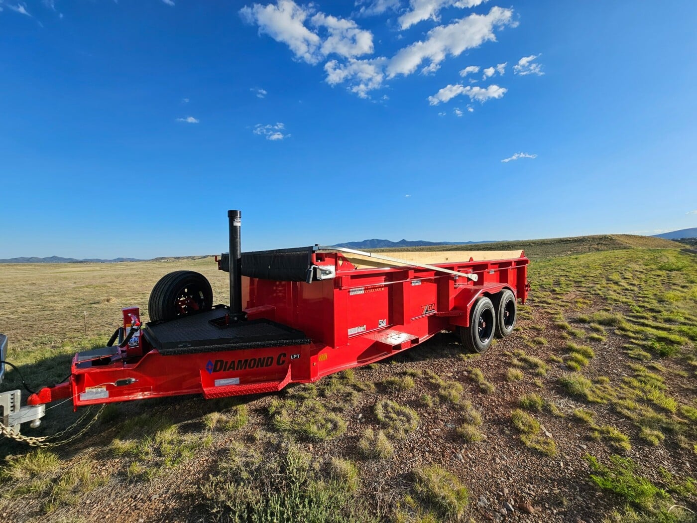 2023 DIAMOND C LPT Dump Trailer