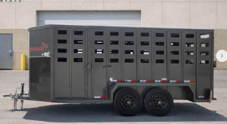 2025 Eagle X 16ft Livestock Trailer HD