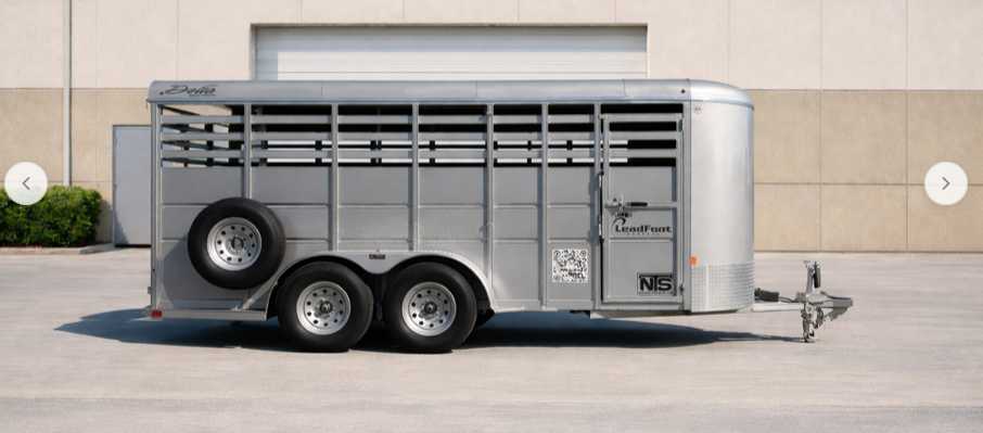 2025 Delta 16ft Livestock Trailer MD