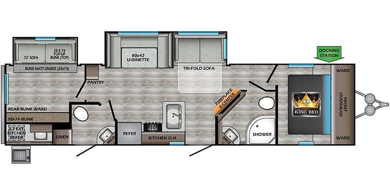 2022 Crossroads Cruiser Aire 33BHB Luxrey Camper