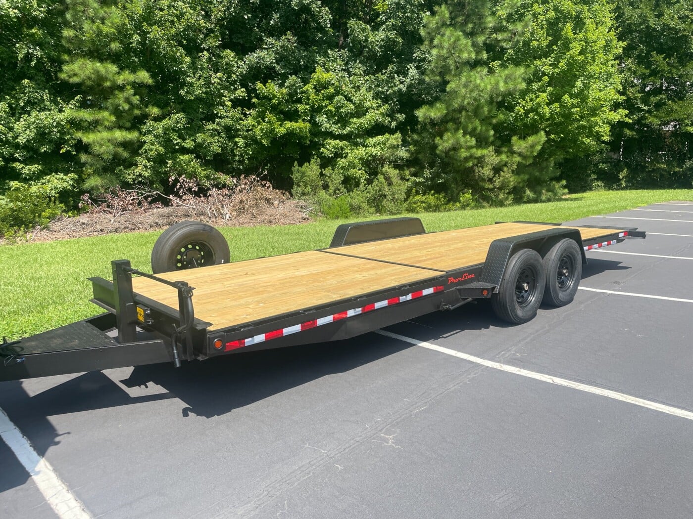 2016 Proline Split Tilt Deck 22' Car / Equipment Trailer