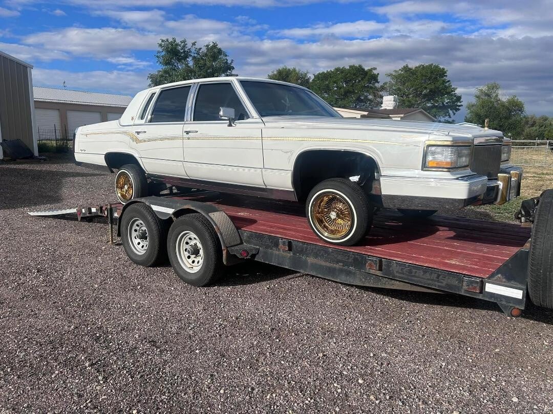 2013 RICE DUAL-AXLE FLATBED EQUIPMENT TRAILER Flatbed Equipment Trailer Clean Colorado Title