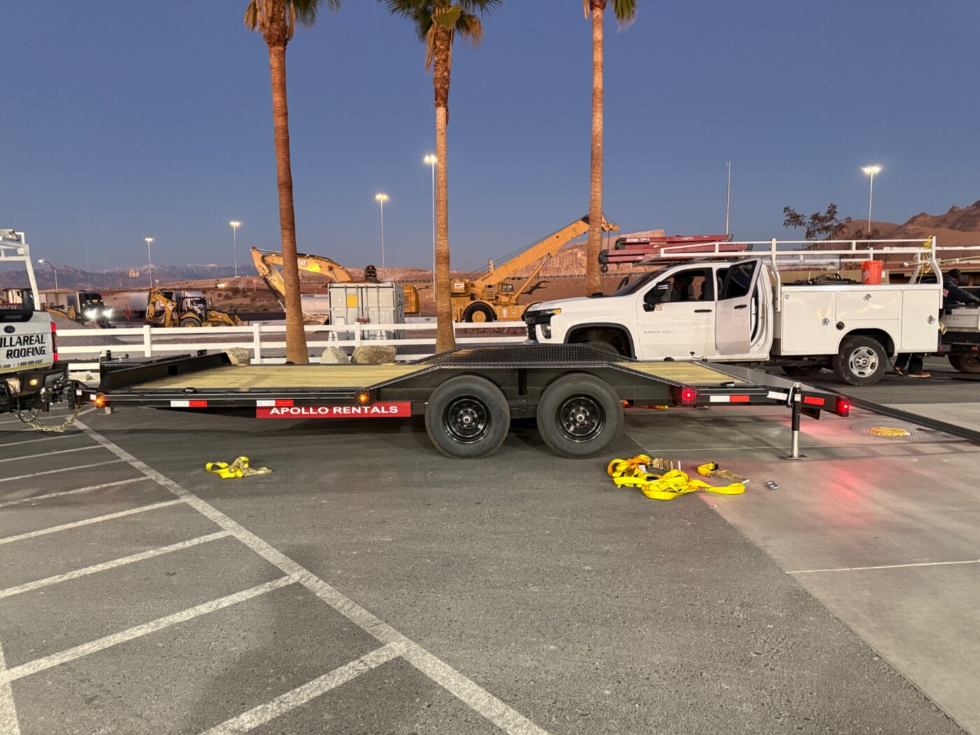 2025 Car/Equipment Trailer 20ft  10,000LB Capacity  2 x 6,000LB