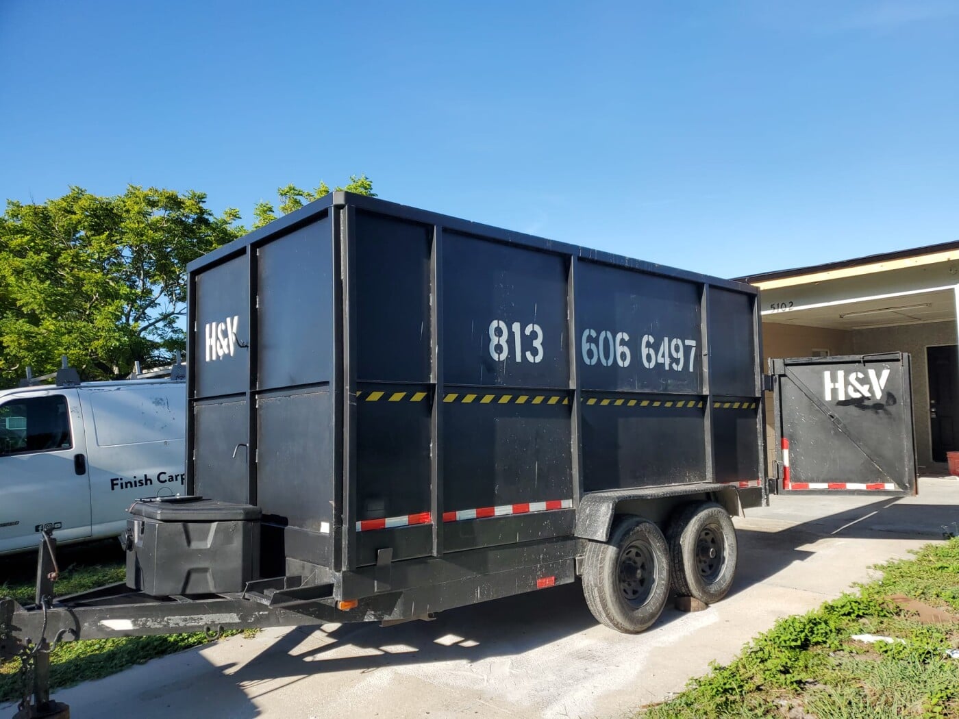 2013 RORU 7 x 14 Dump Trailer