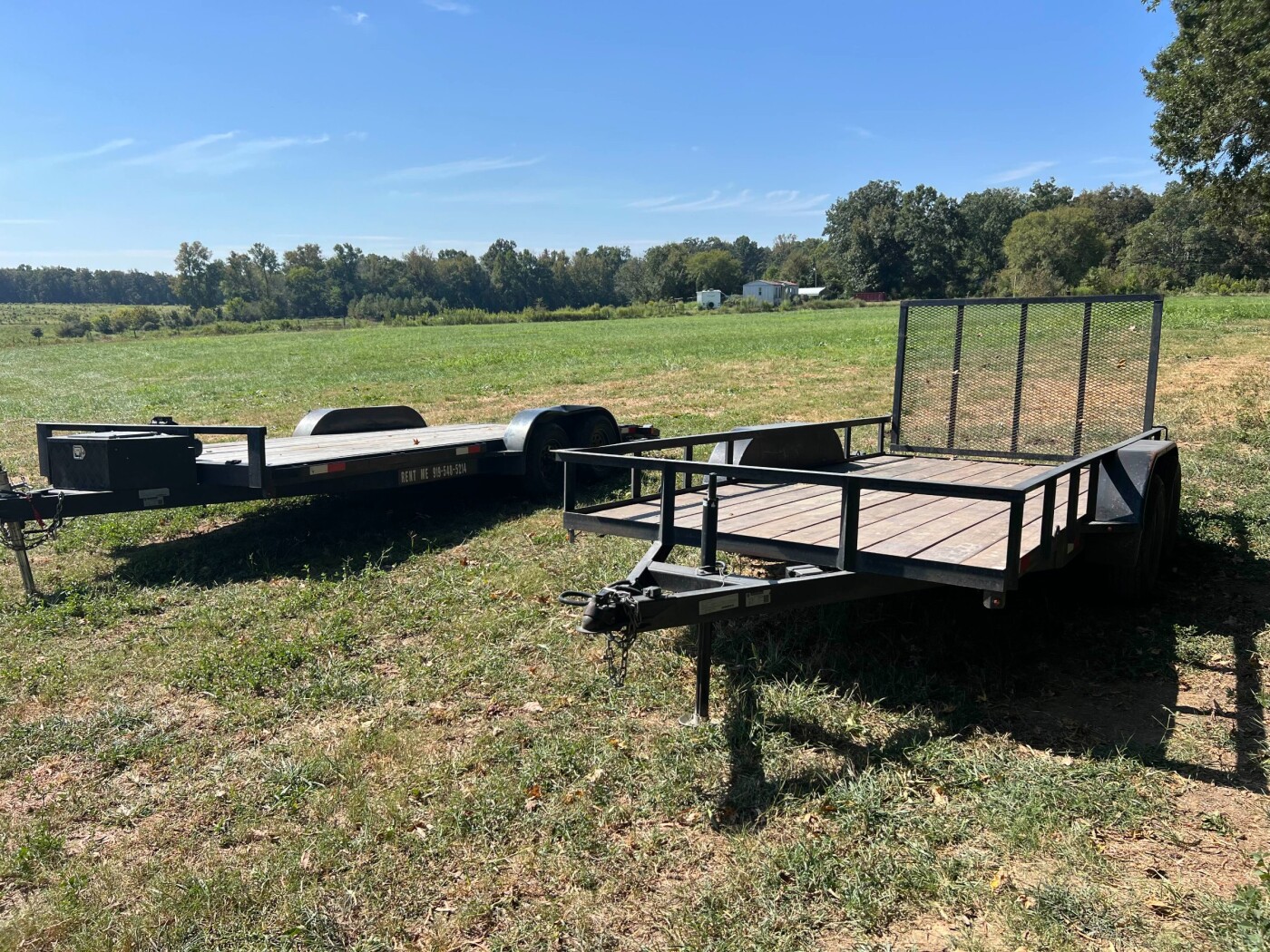 2023 Just Trailers U14 14' Utility Trailer