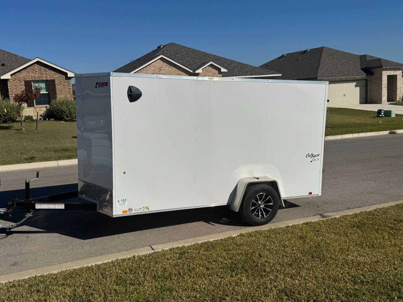 2025 Pace American Enclosed 6x12 Enclosed Trailer