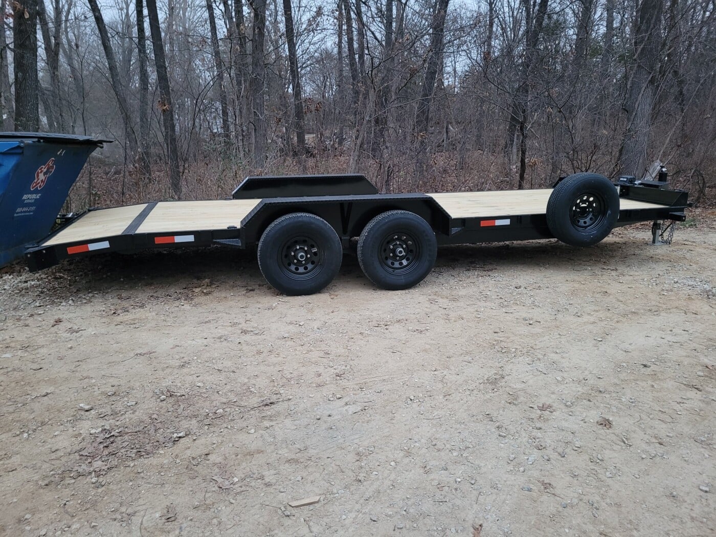 2026 B/R trailers Car hauler With winch