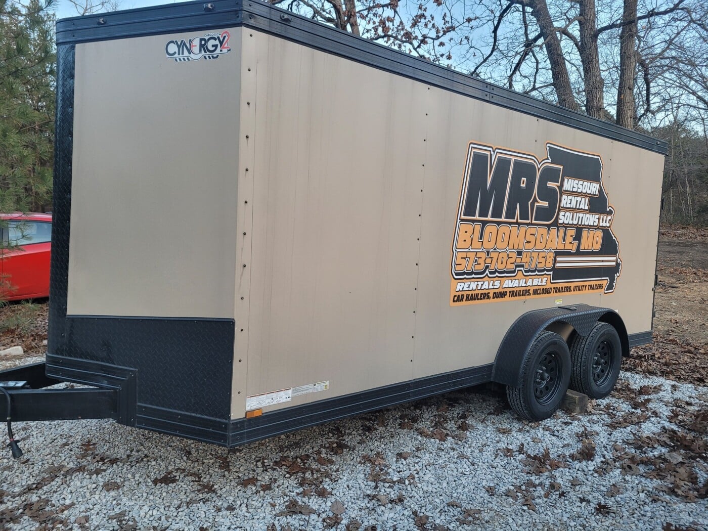 2025 Cynergy 16' enclosed  With E track