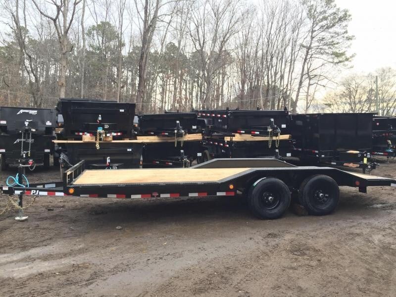 2026 PJ Trailers 22' Car Hauler W/ Drive Over Fenders 22' 10K Car Hauler