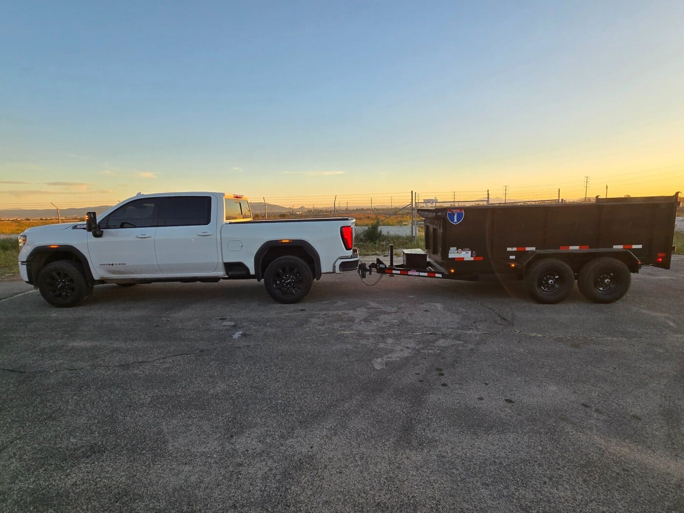 2025 Interstate 6x12 LoadRunner HD Dump Trailer 12k Scissor Lift