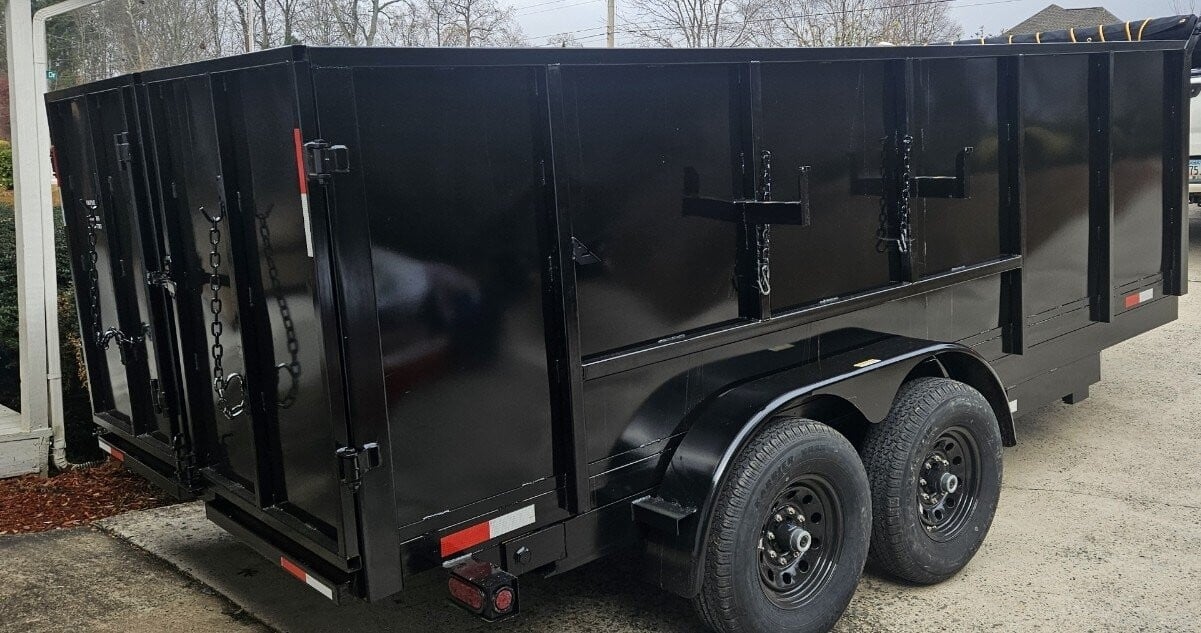 2025 Bama Built 16 cu yd 16.5 cu yard dump trailer
