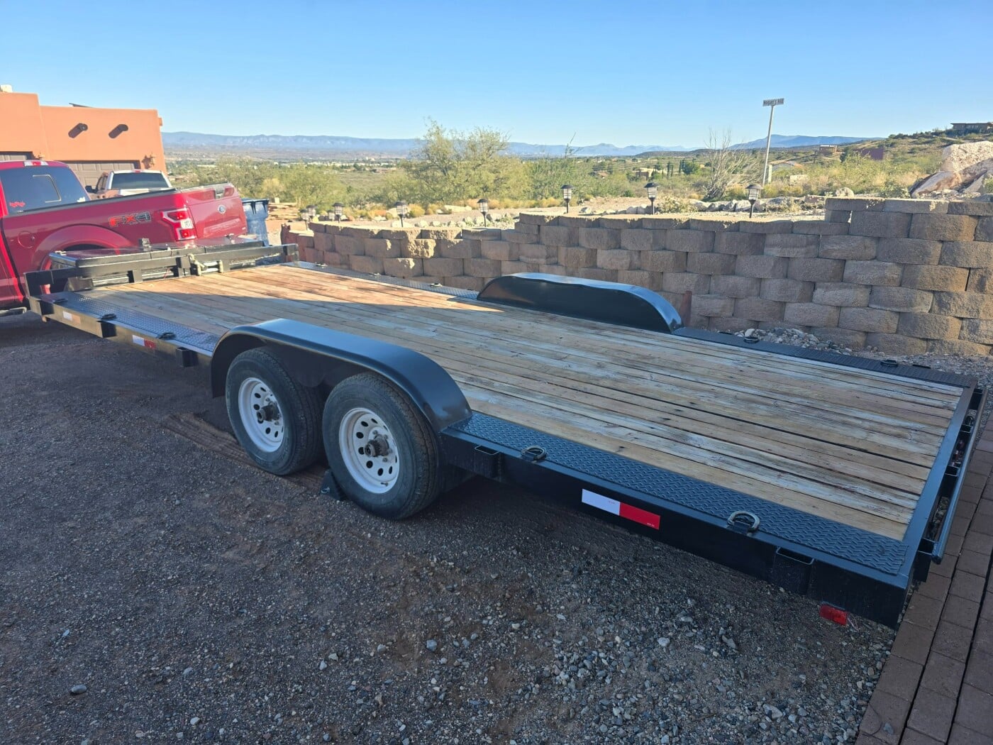2006 Arizona Trailer MFG 20ft 10k Car Hauler with Winch