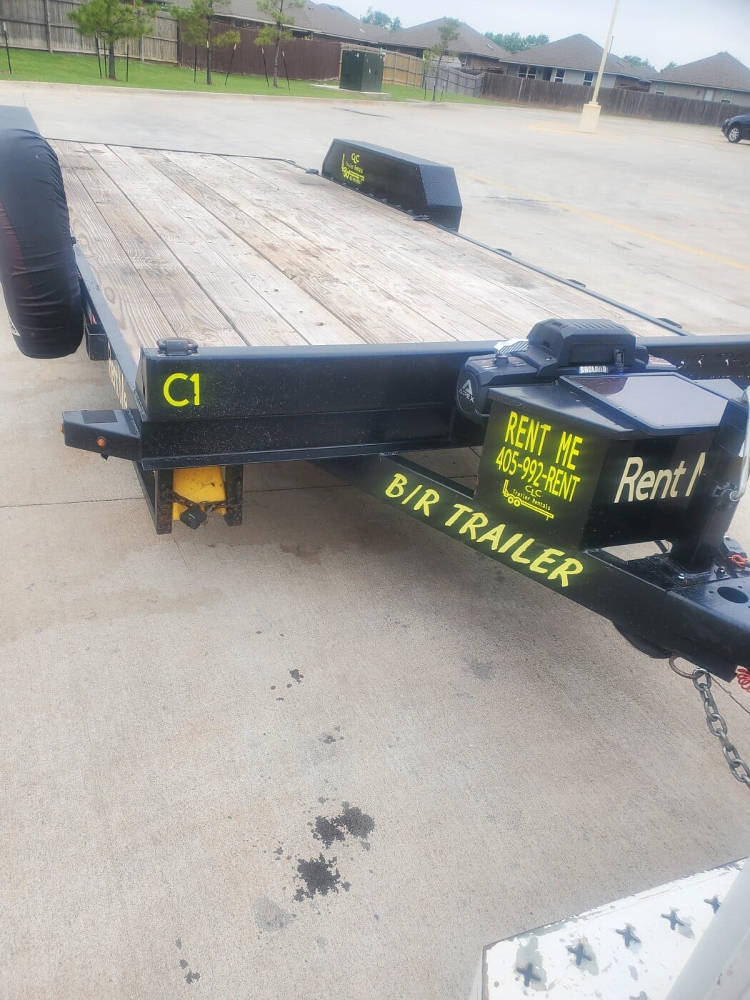 2024 B/R Trailer Car Hauler 20'x82 Car Hauler with 12k winch