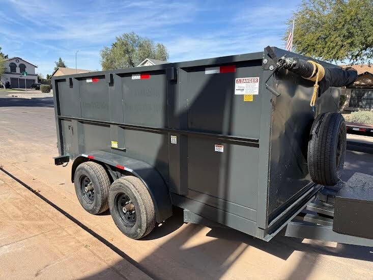 2024 Apache dt81210 12' Dump Trailer