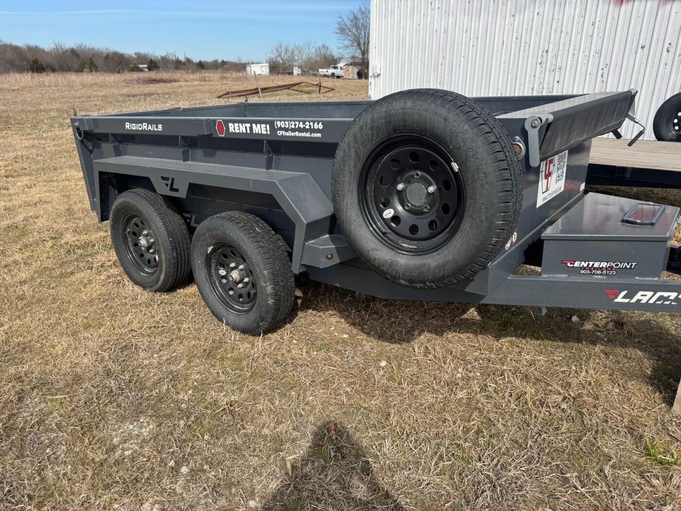 2024 Lamar DP 10' Dump Trailer