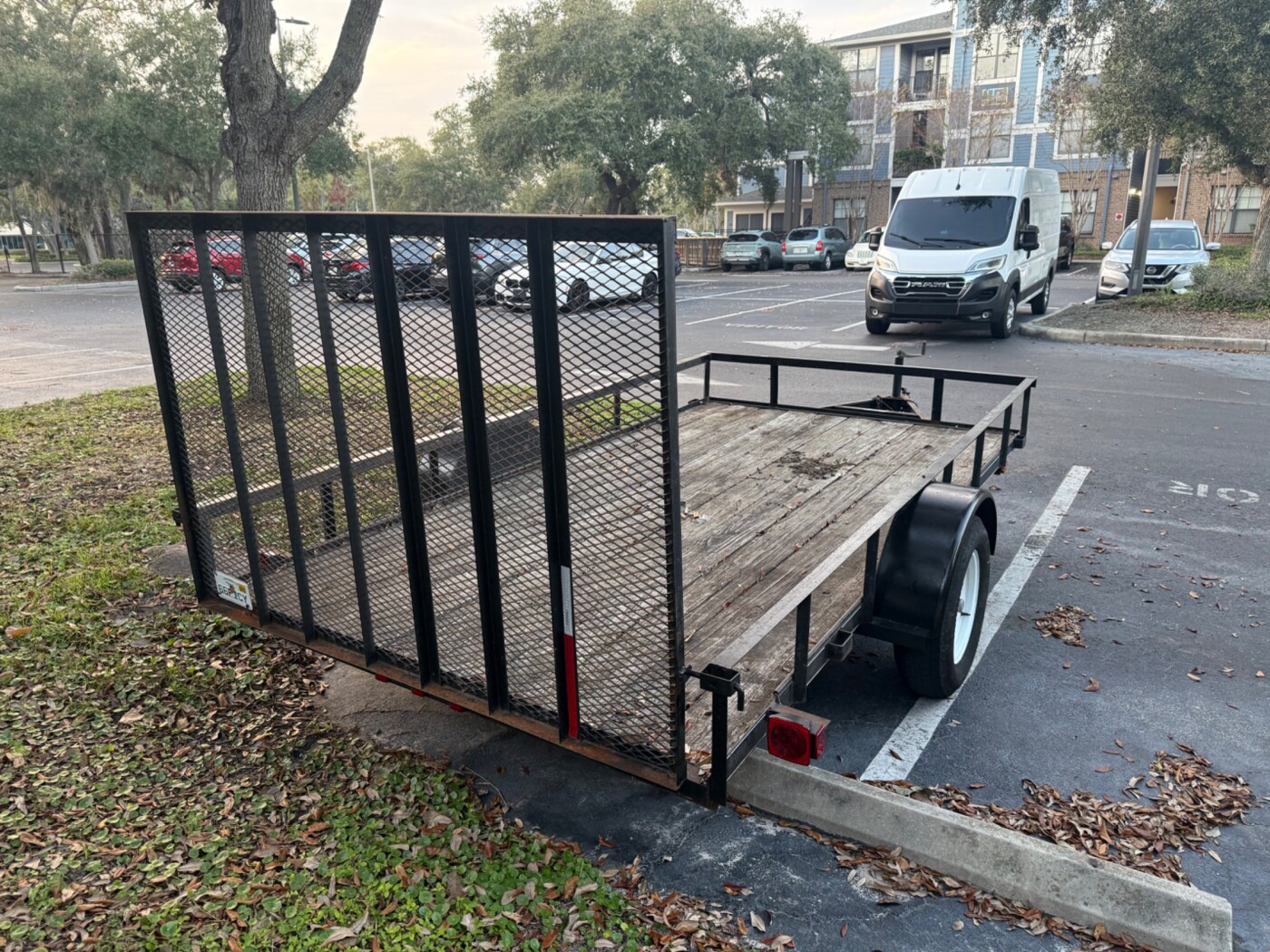 2015 Carry-on Utility trailer 6x12 Good