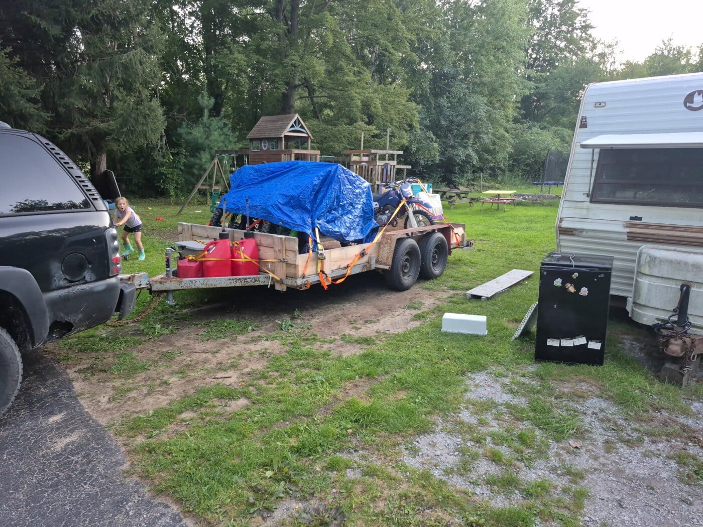 2005 6 x 16' Flatbed Trailer