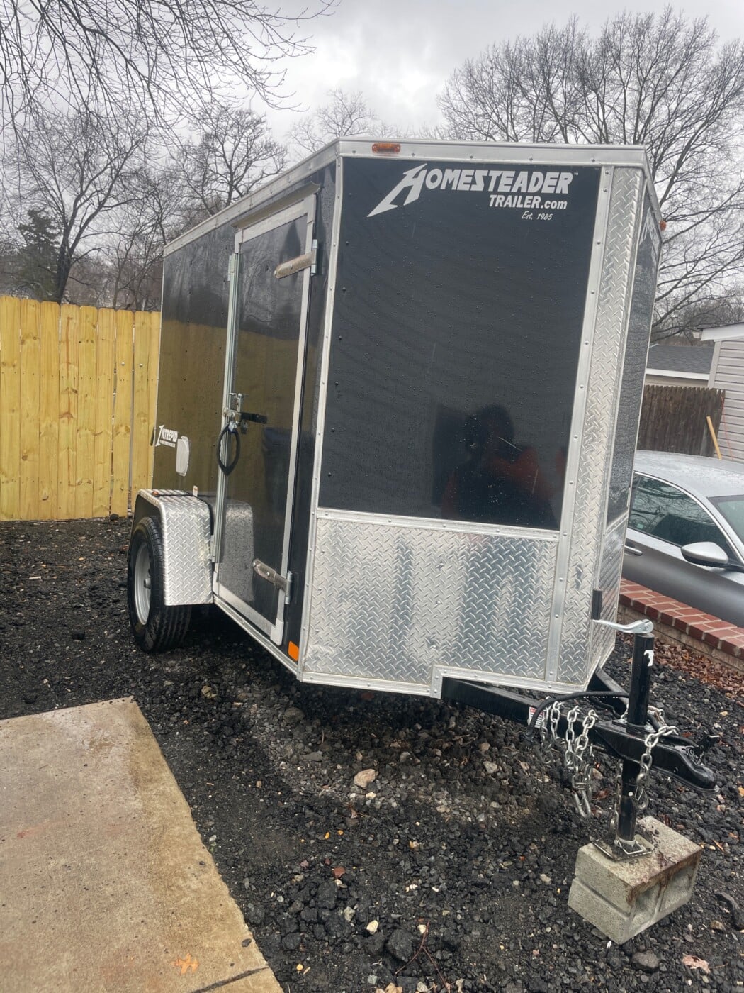 2024 Homesteade 5x8 cargo Title