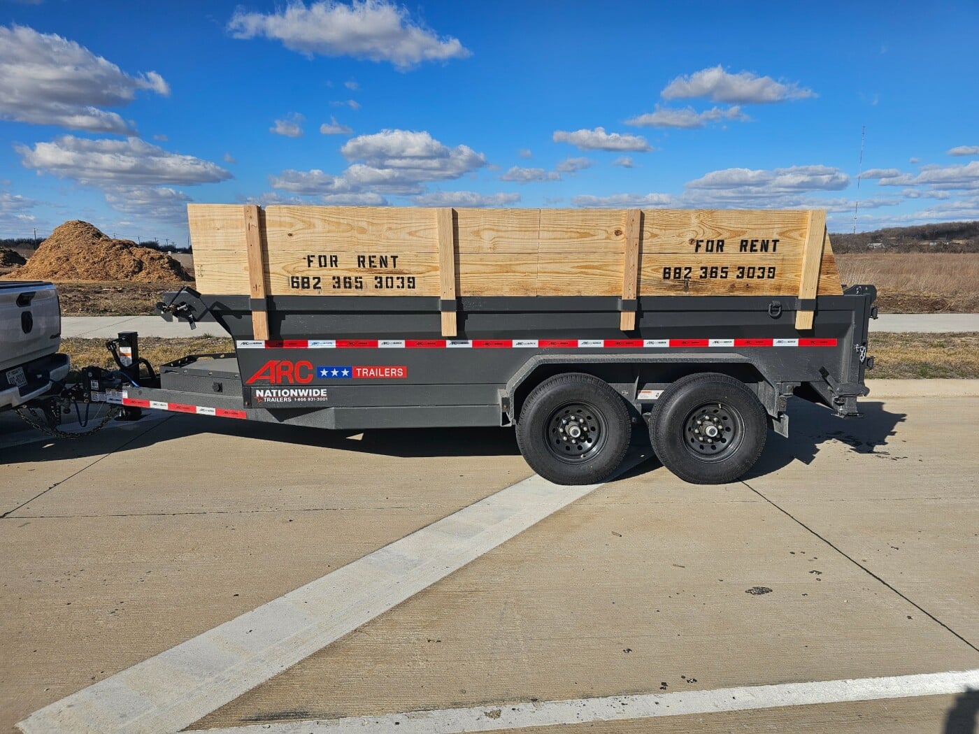 2026 Arc Bdz 7x14 14k Dump Trailer