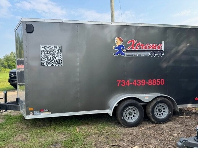 2025 Dark Horse EN16 7' X 16 Enclosed Trailer EN252