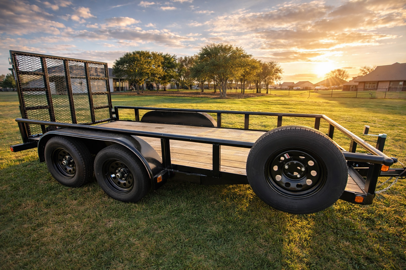 2025 Top Hat UT 83”x14’ Tandem Axle with Ramp