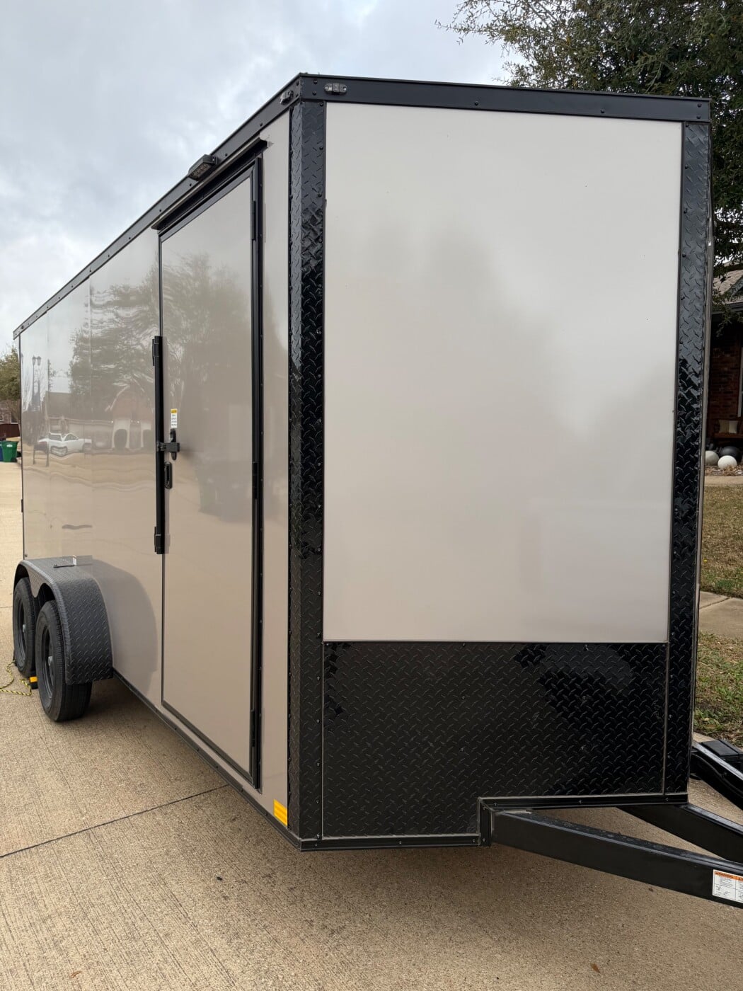2026 Sawyer 7BP16 7x7x16 Sawyer Enclosed Trailer