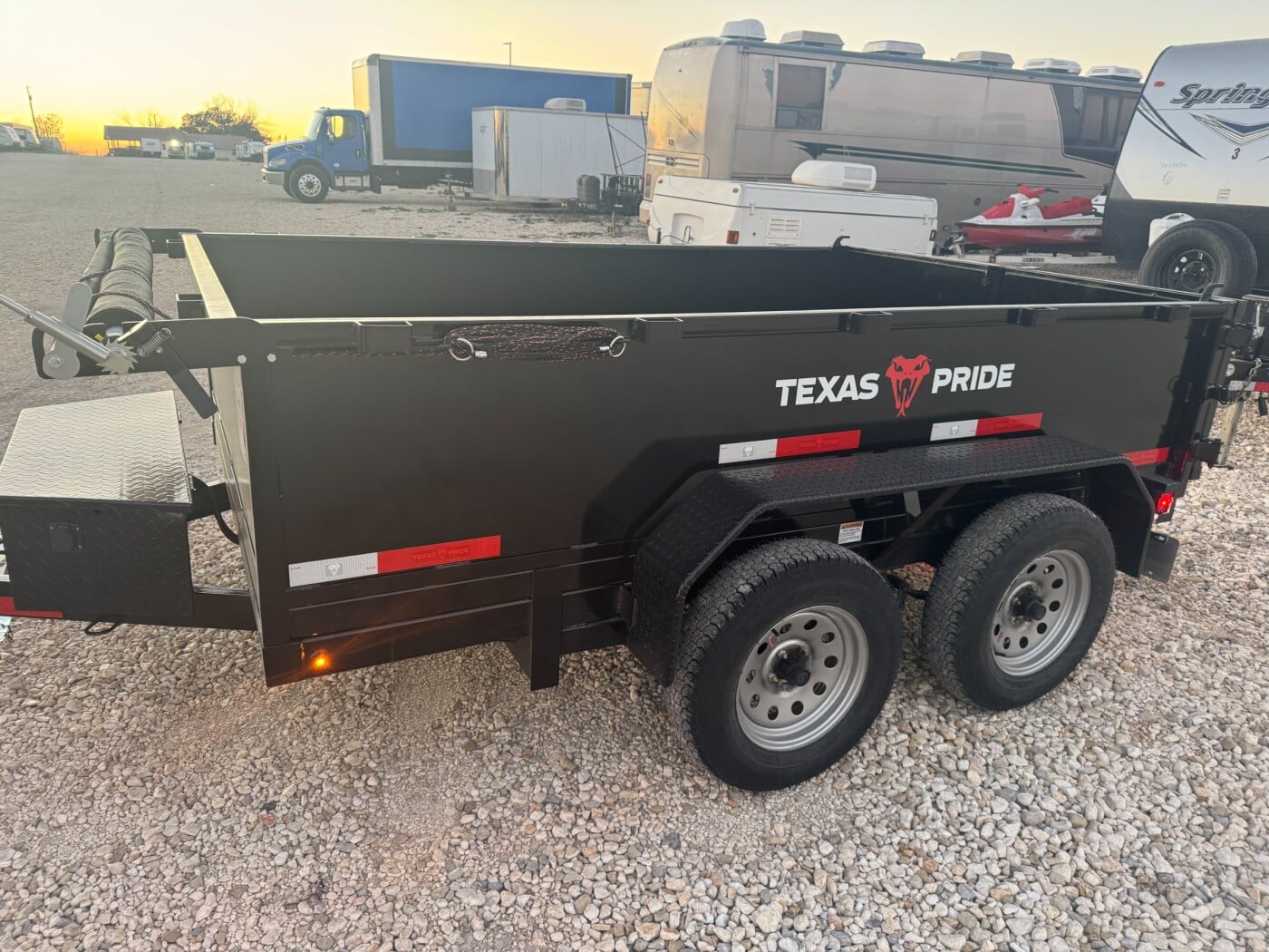 2026 Texas Pride DT6107K 6x10 Dump Trailer