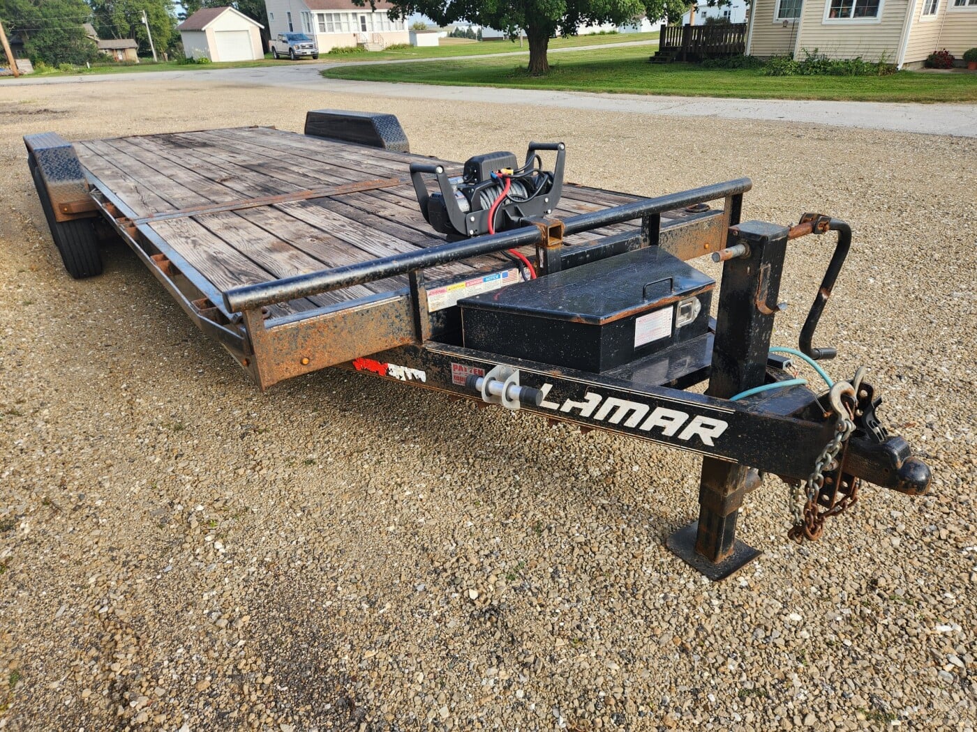 2019 Lamar 14k Tilt Deck  Equipment Hauler