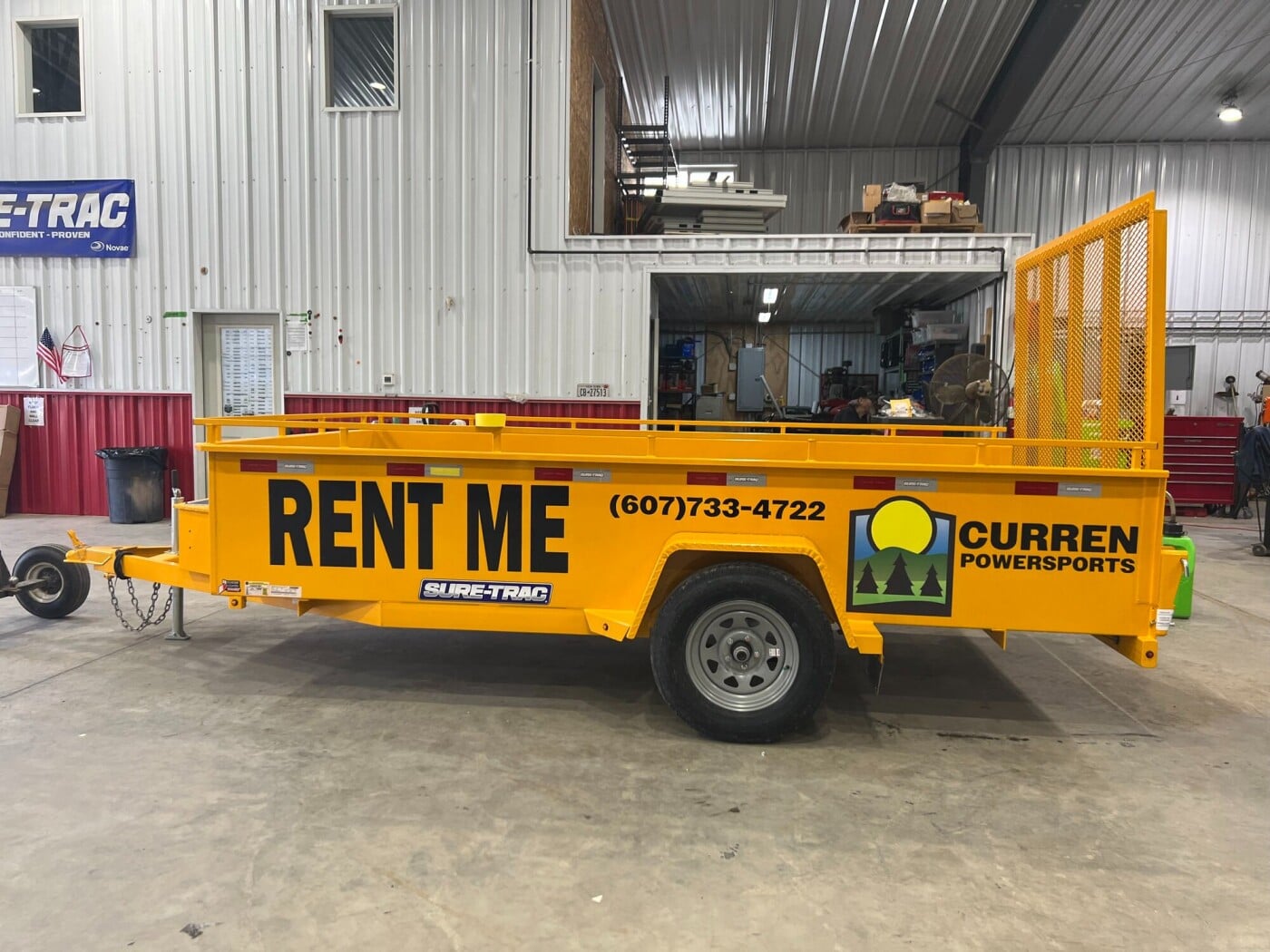 2024 Sure-Trac 6x12 Utility Trailer with Ramp, 3k