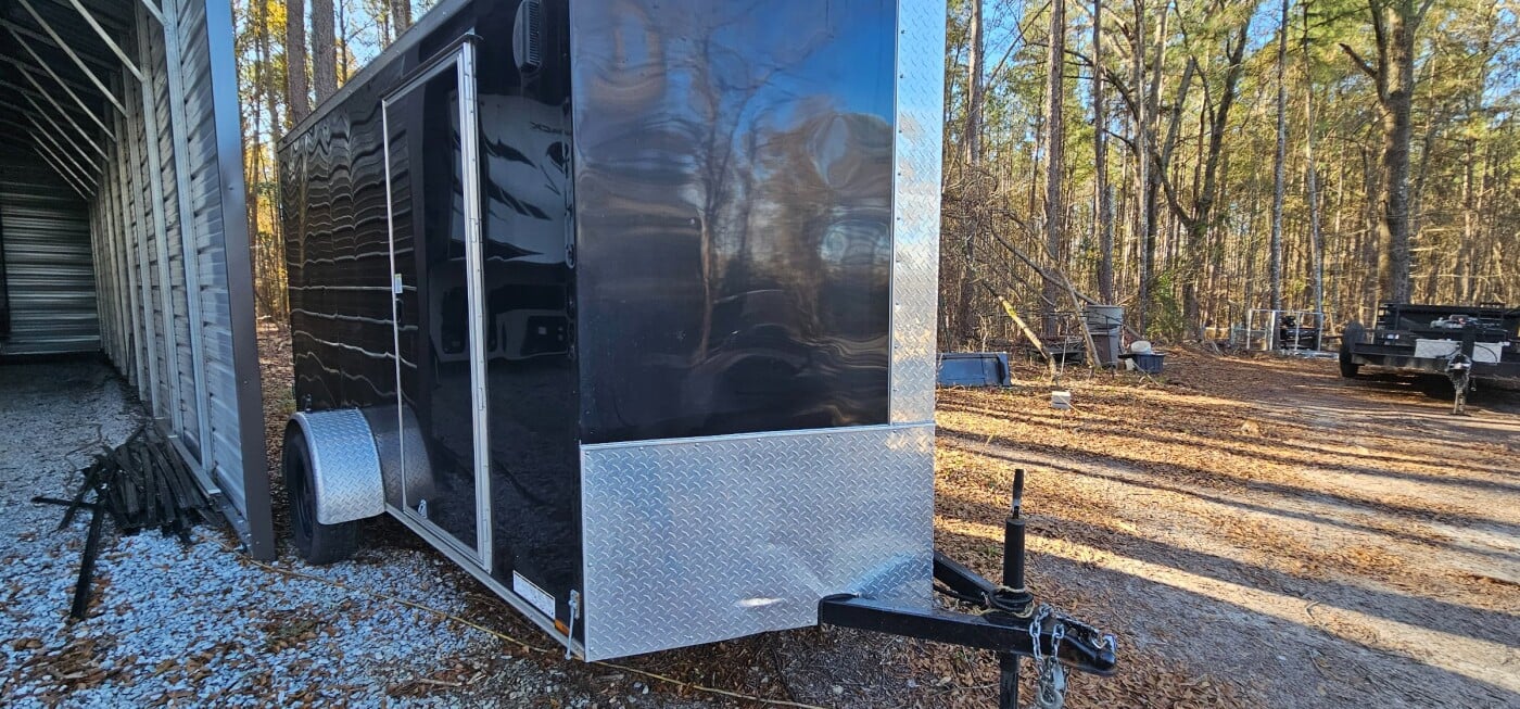 2024 6'x 12' Enclosed Trailer