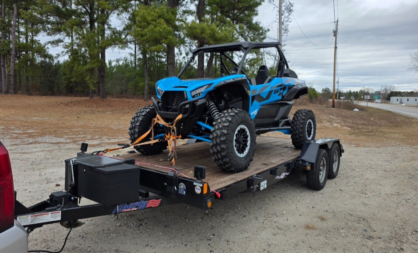 2024 Liberty 7klb Open car trailer