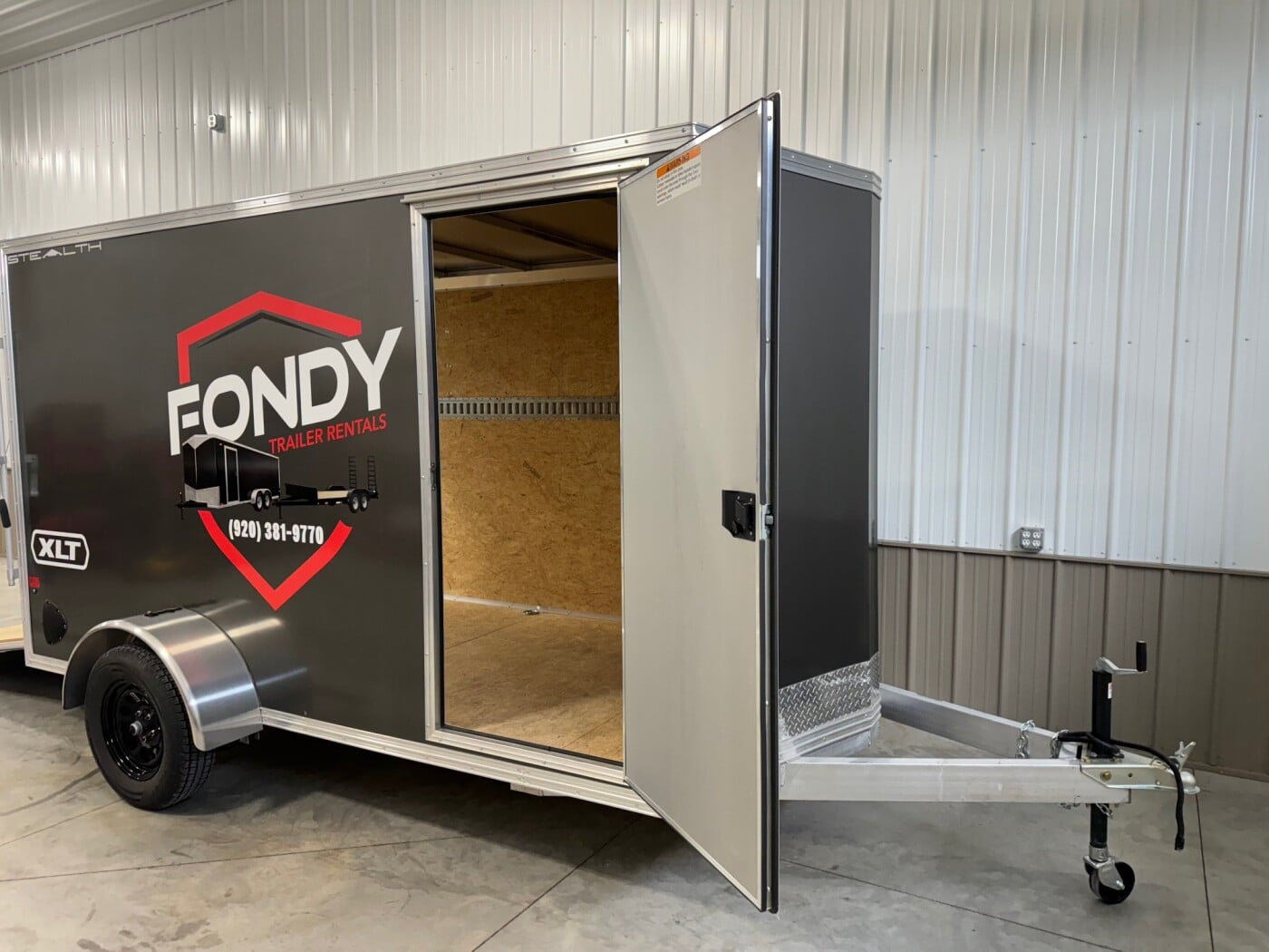 2026 Stealth 6 x 12 Enclosed Trailer