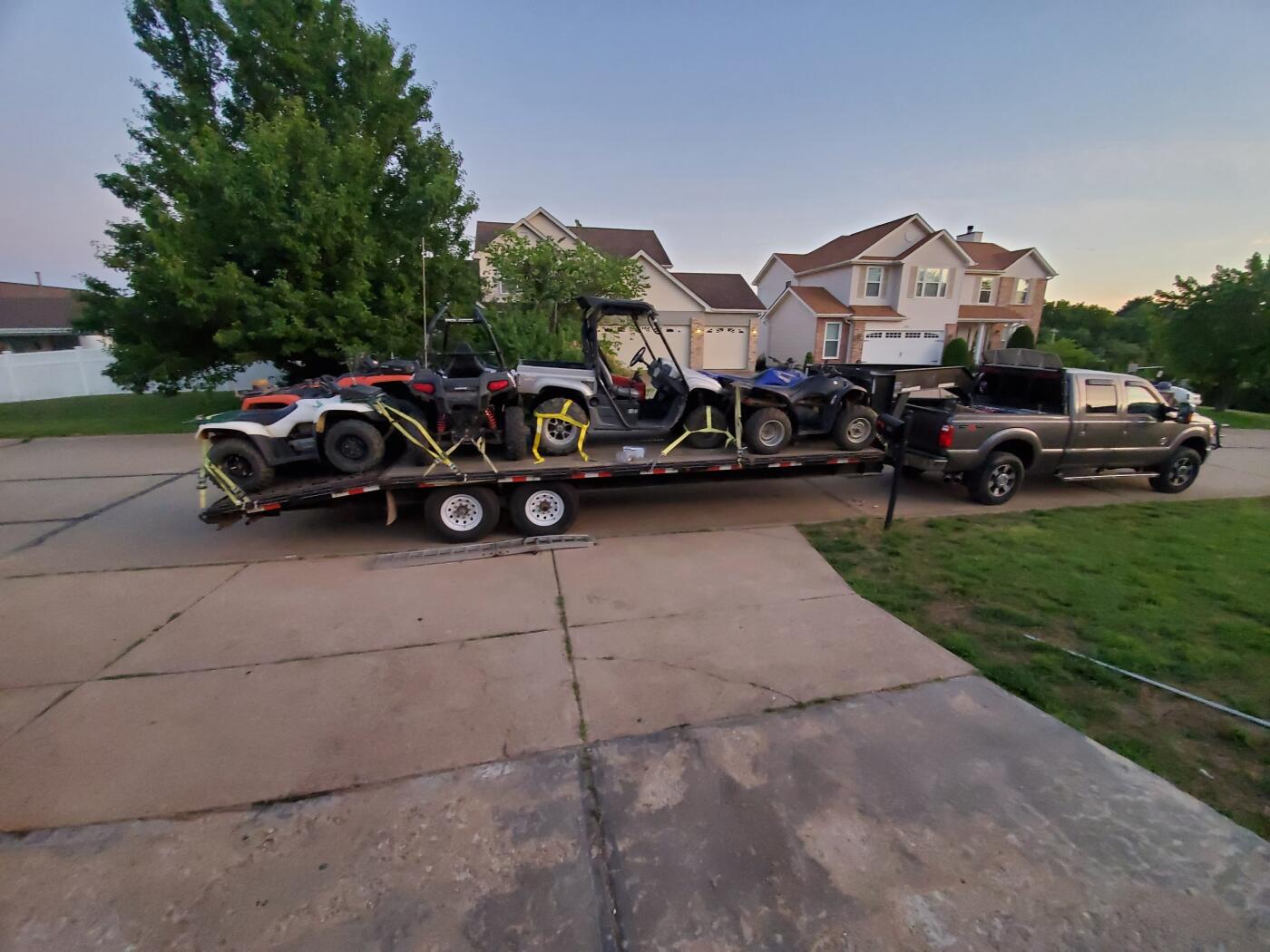 2000 MUSTANG 20+5 GNFB Gooseneck Flatbed deckover