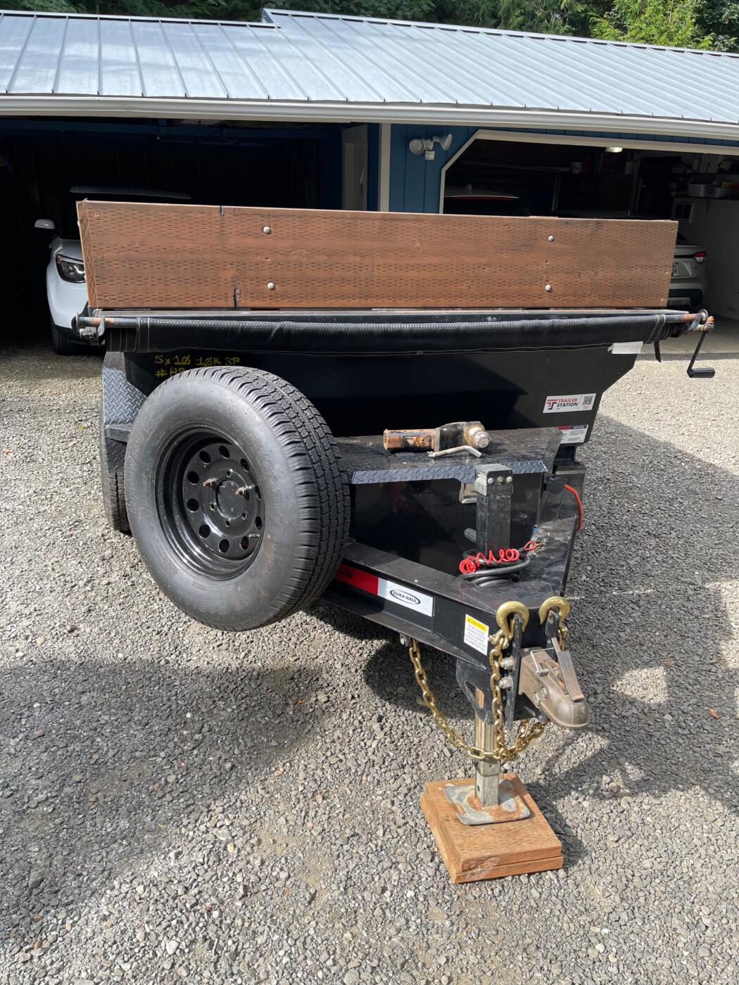 2022 Durahaul Bp5x10sp-3.5k Dump trailer rental