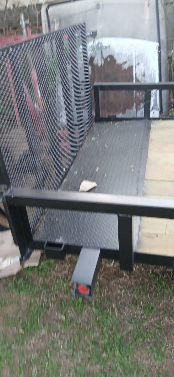 2025 Trailer Utility trailer with ramp gate
