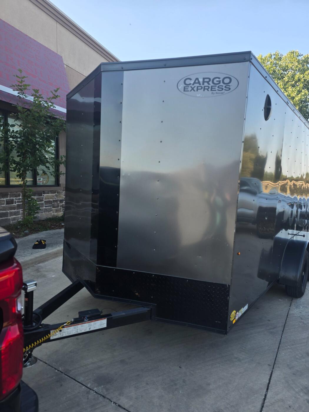 2025 Cargo Express EX DLX 14ft Enclosed trailer with fol
