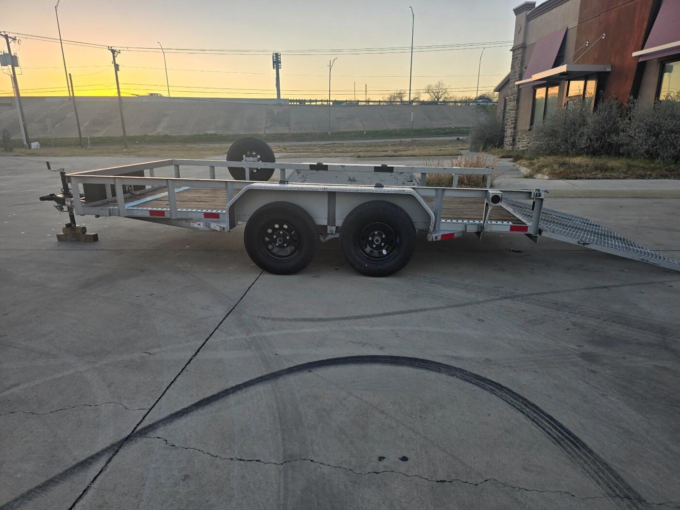 2025 Lacosta Utility 7x14 w/ rear ramp