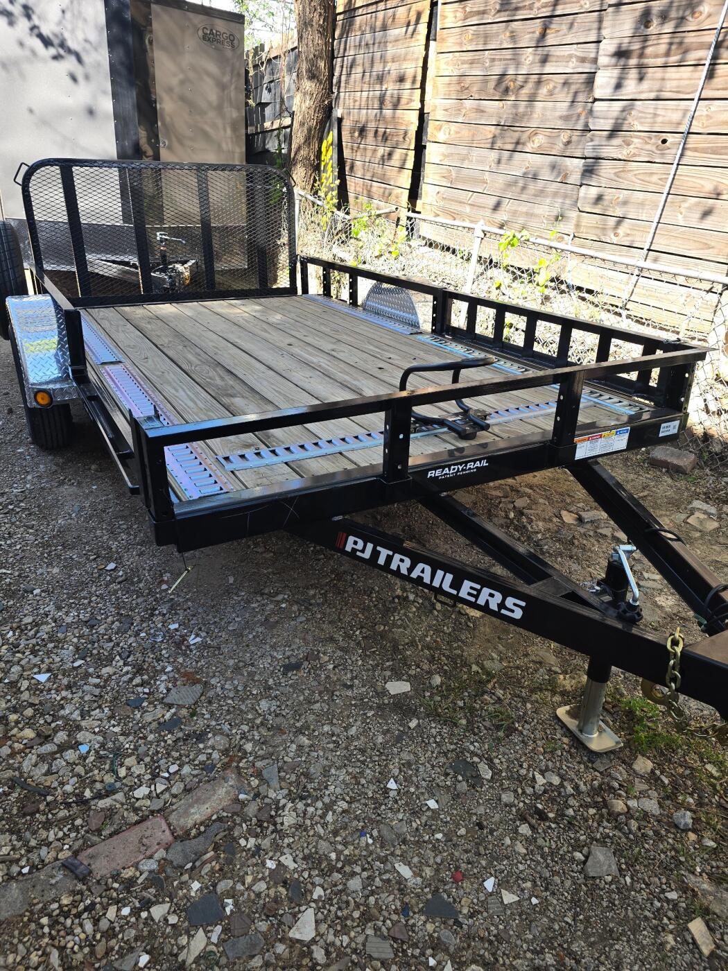 2026 PJ U7 12x6.5 Utility Trailer