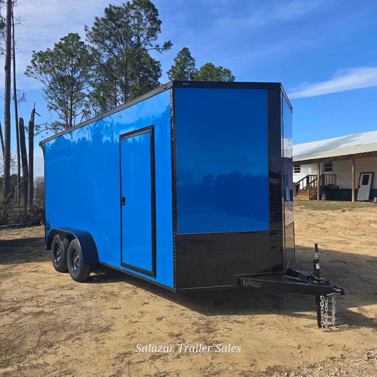 2026 Salazar 7.5’x16’ enclosed Trailer