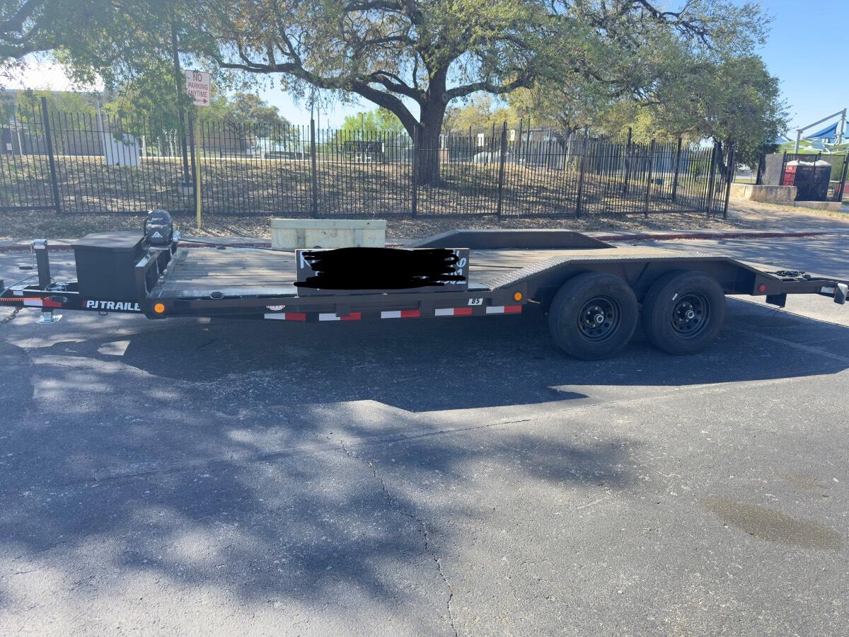 2025 PJ B5 Car hauler with 12k winch