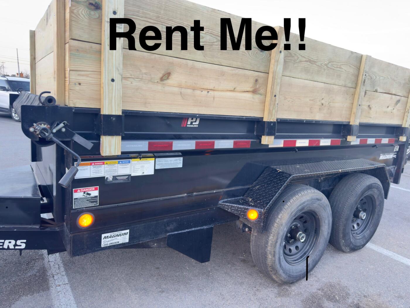 2023 PH D3 Dump trailer 12ft