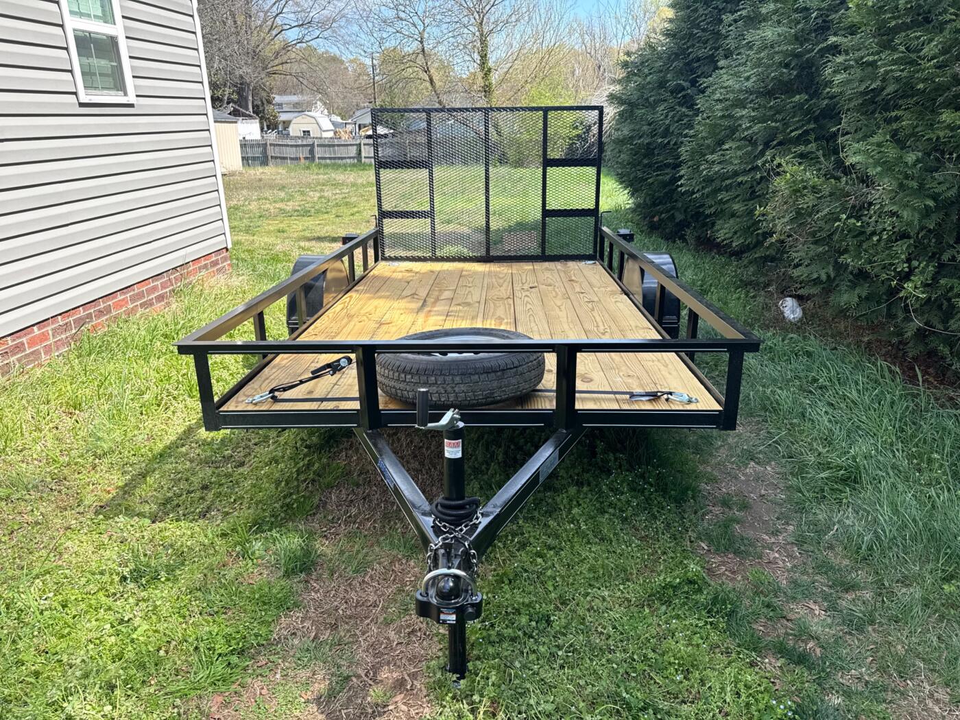 2026 Single-Axle 76”x12’ Open Utility Trailer