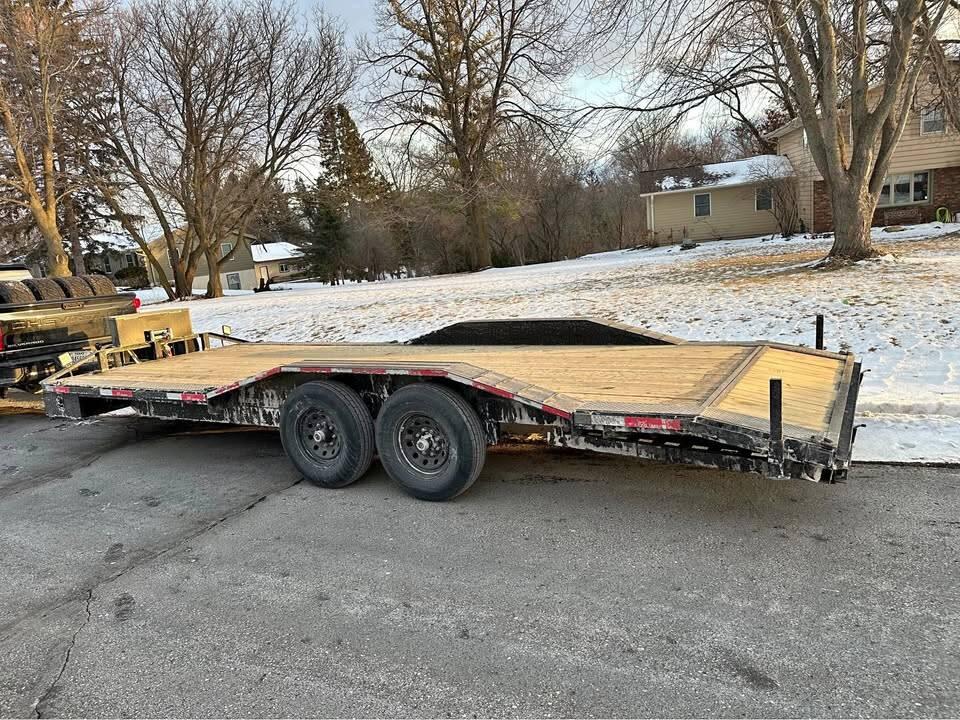 2026 BVH Equipment Hauler with Winch