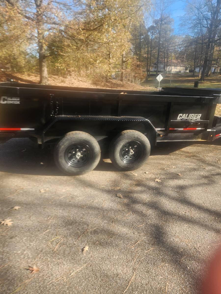 2024 Caliber Dumo trailer