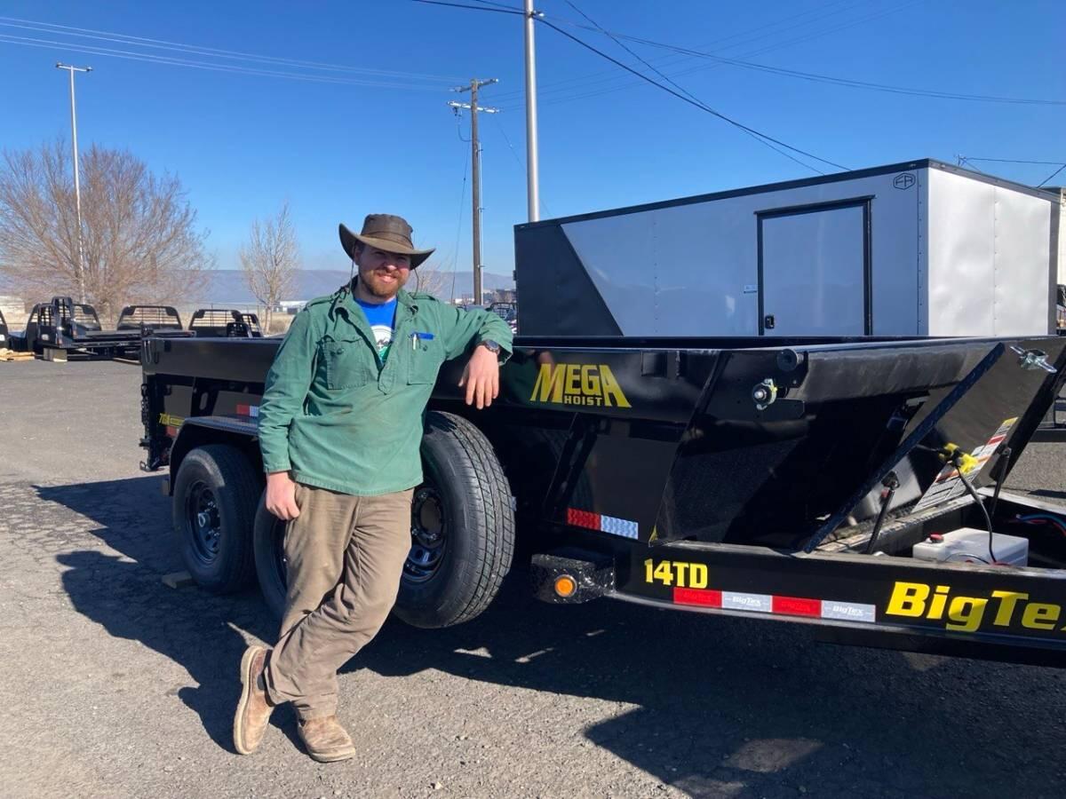 2026 Big Tex 7x14 bumper pull dump trailer