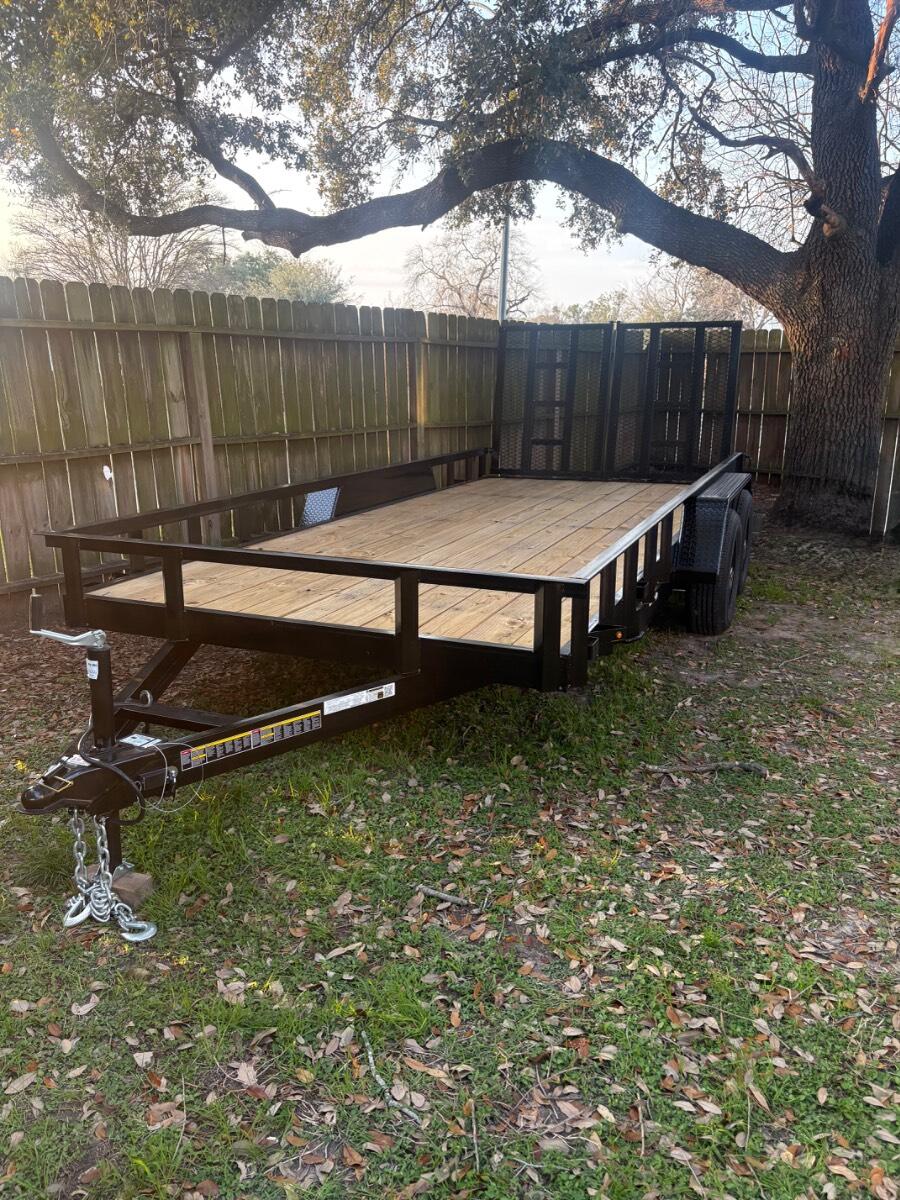 2026 Trailer plus 7x16 utility trailer