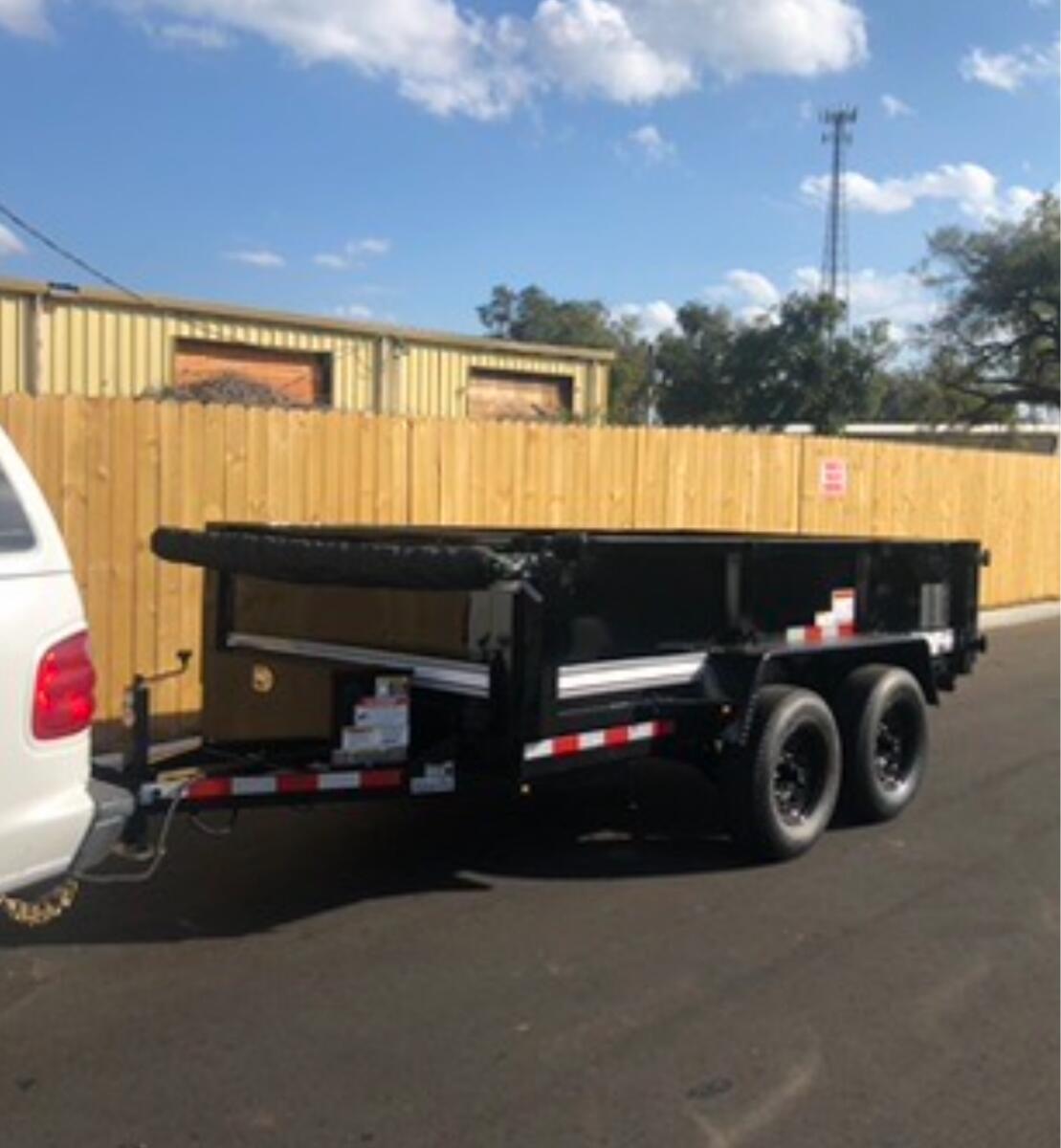 2024 U-dump 6x12 dump trailer with ramps