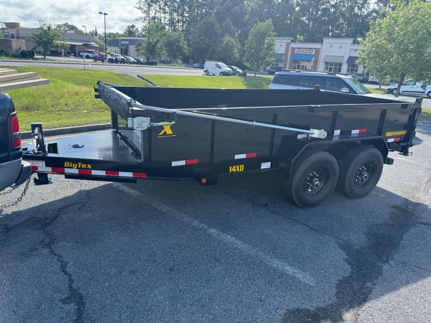 2025 Bigtex 14XD 14 foot Dump trailer
