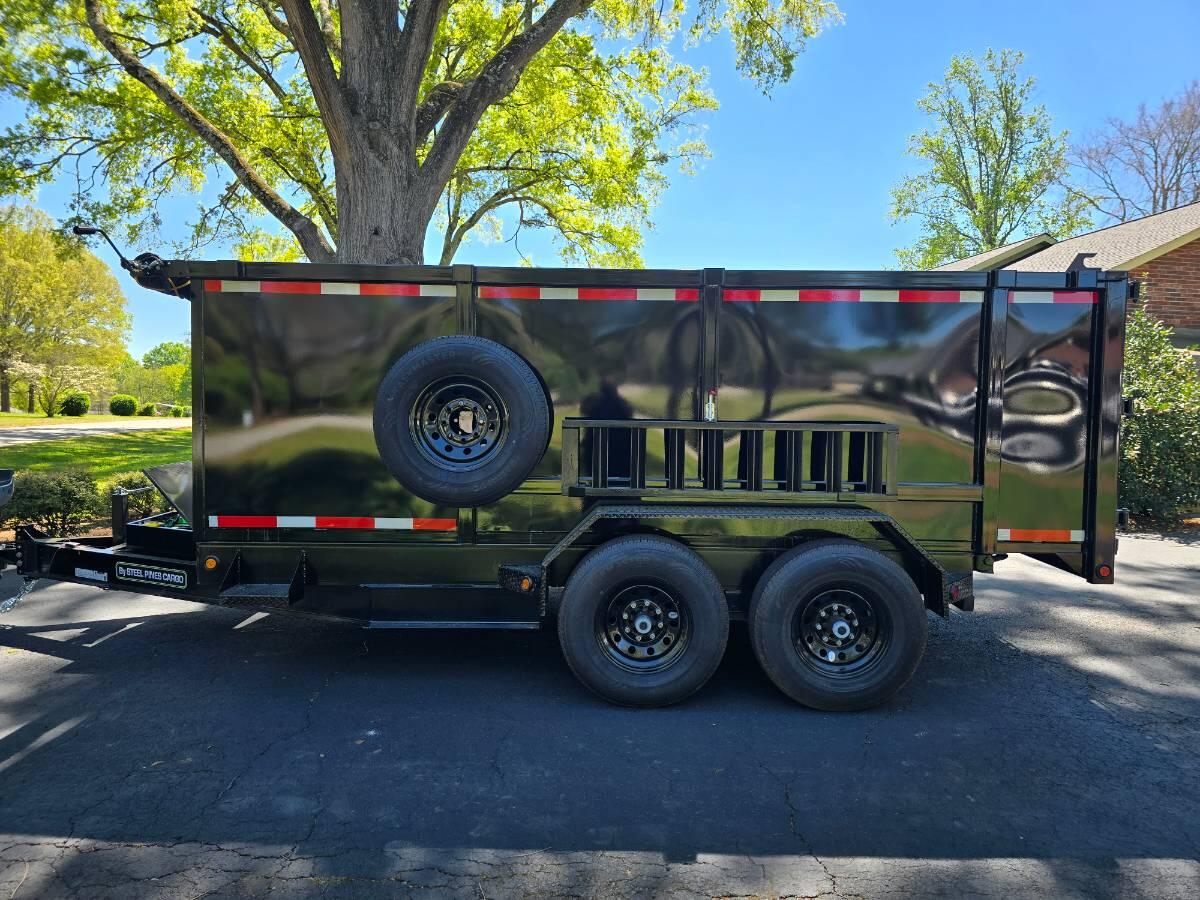 2026 Rex Series 7x14x4 dump trailer
